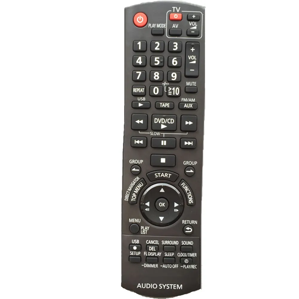 

New remote control for panasonic HIFI Audio system DVD player controller N2QAYB000567