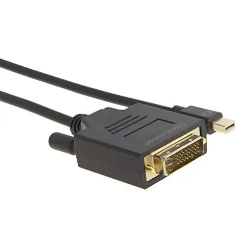 Mini DP к DVI jorinдо (Active) Мини кабель дисплея (совместим с портом Thunderbolt) 6 футов белый
