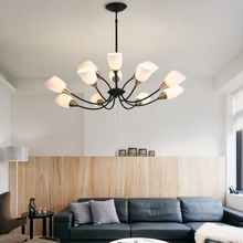 TRAZOS Modern Minimalism LED Chandelier For dining living room bedroom kitchen Home Remote Creative Ceiling Chandelier lighting modern chandelier led lighting remote ceiling chandelier lamp fixture for dining living room bedroom kitchen office hallway