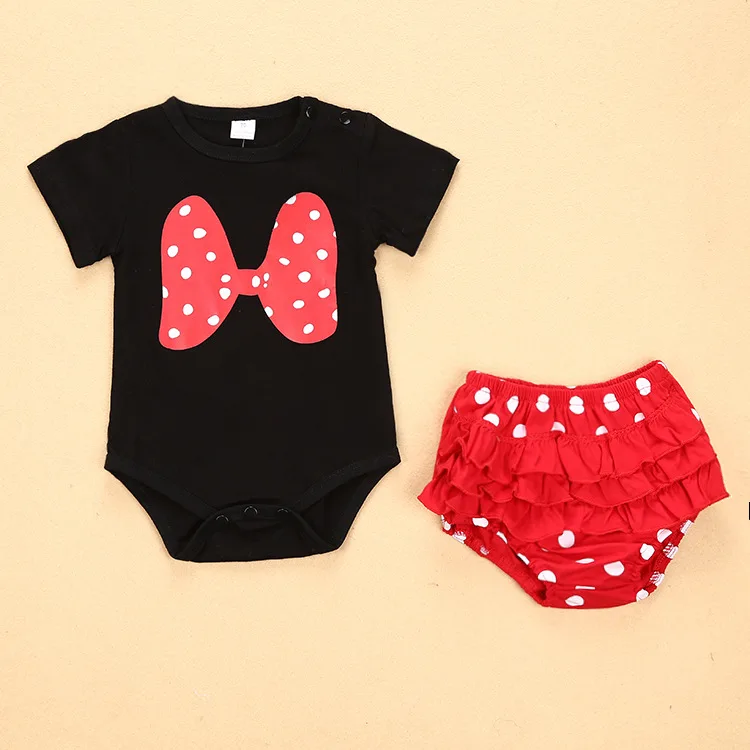 Новое поступление, комплекты для малышей хлопковые мягкие комбинезоны+ штаны из полипропилена комплекты одежды из 2 предметов для маленьких мальчиков и девочек, Летний комбинезон с короткими рукавами - Цвет: Koudai MN