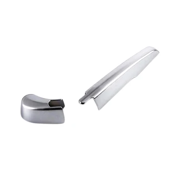 

For BMW 2 Series F45 F46 Gran Active Tourer 2015 2016 2017 2018 Accessories ABS Chrome Rear Window Wiper Noozle Cover Trim 2pcs