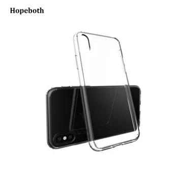 

Hopeboth 100 pcs Clear Tpu Case For Iphone 8 Transparent Crystal Mobile Phone Skin Protective Case for iphone8