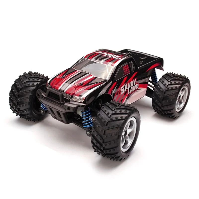 PXtoys 1/18 2,4G 4WD Sandy Land Monster Truck HJ209131 RC игрушка - Цвет: Красный