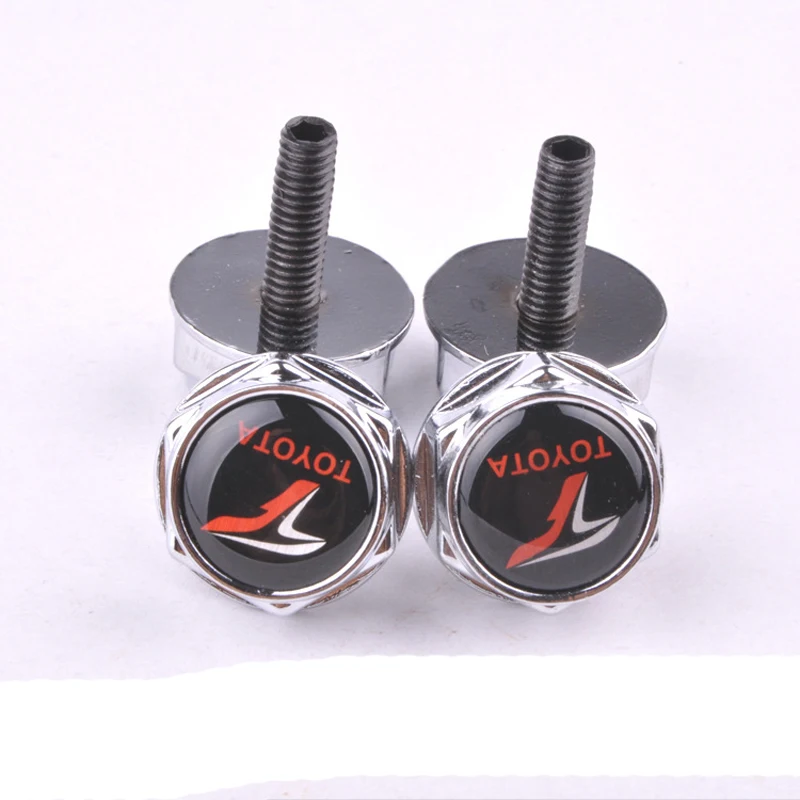 For toyota special plate screw nut Security licence screw car
