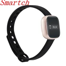 Smartch новые V8 умный Браслет Сенсорный экран Водонепроницаемый Смарт-часы Фитнес трекер шаг счетчика активности группа будильник