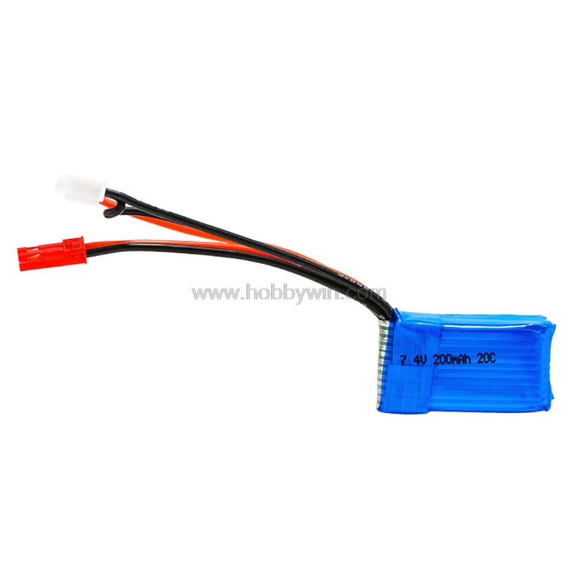 7,4 V 2S 200mAh 20C LiPO батарея JST Разъем для RC весы 1/36 модель багги Грузовик F3P Крытый Микро самолет