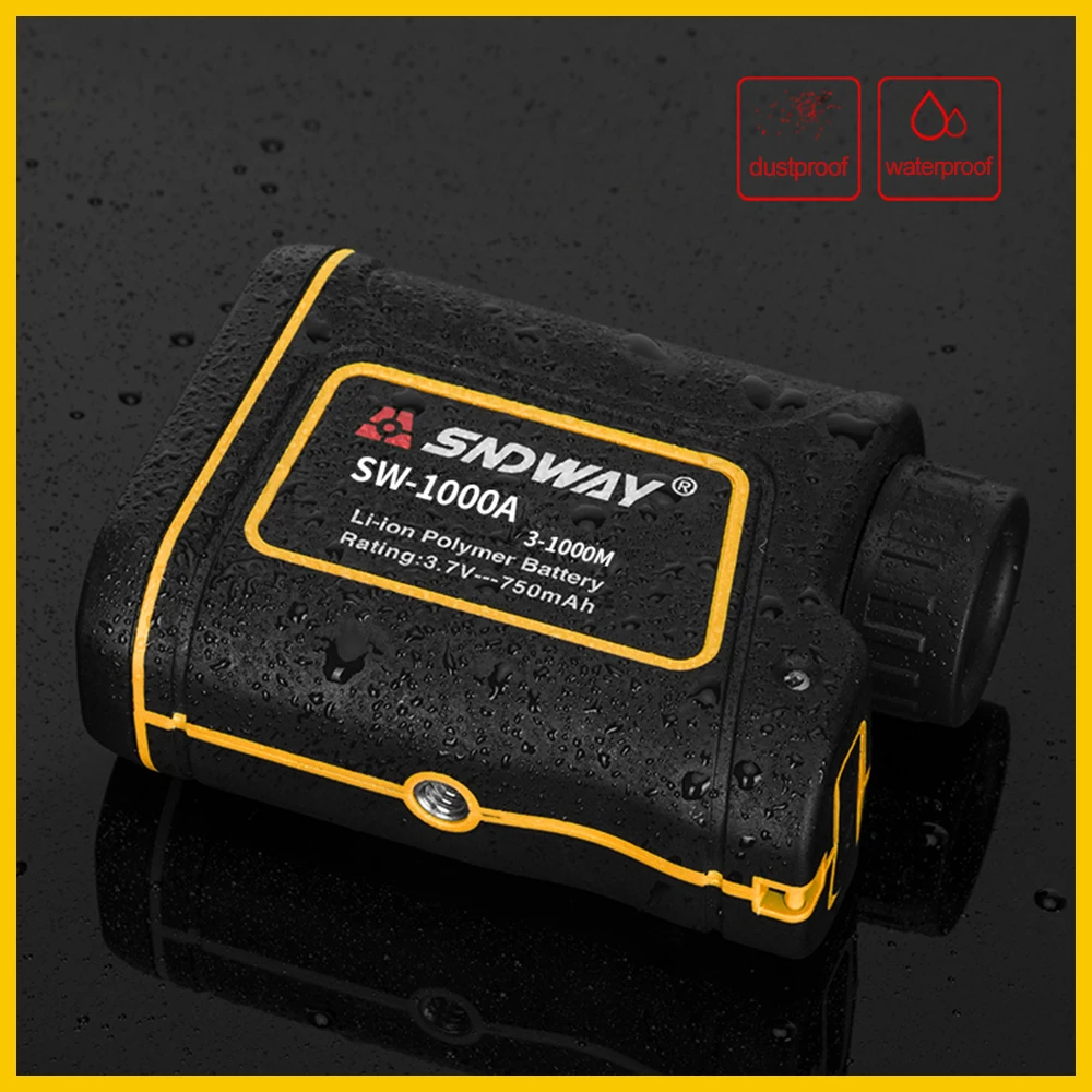 SNDWAY Laser Rangefinder Telescope 1000m Laser Distance Meter building Golf hunting laser Range Finder SW-1000A SNDWAY Laser Rangefinder Telescope 1000m Laser Distance Meter building Golf hunting laser Range Finder SW-1000A