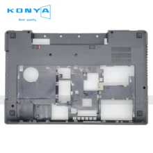 Черный нижний чехол для ноутбука lenovo Y580 Y585 Y580N с ТВ держателем 90200851 AP0N0000500