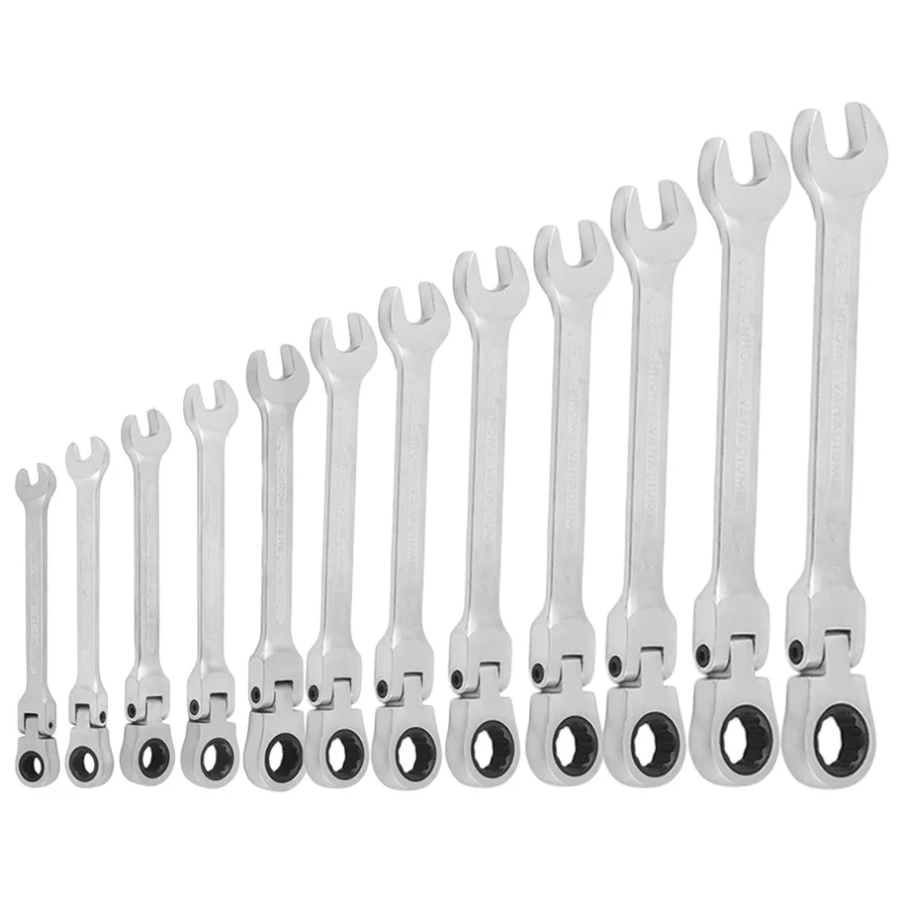 Durable Quality Durable 8 19mm Movable Head Ratchet Spanner Wrench