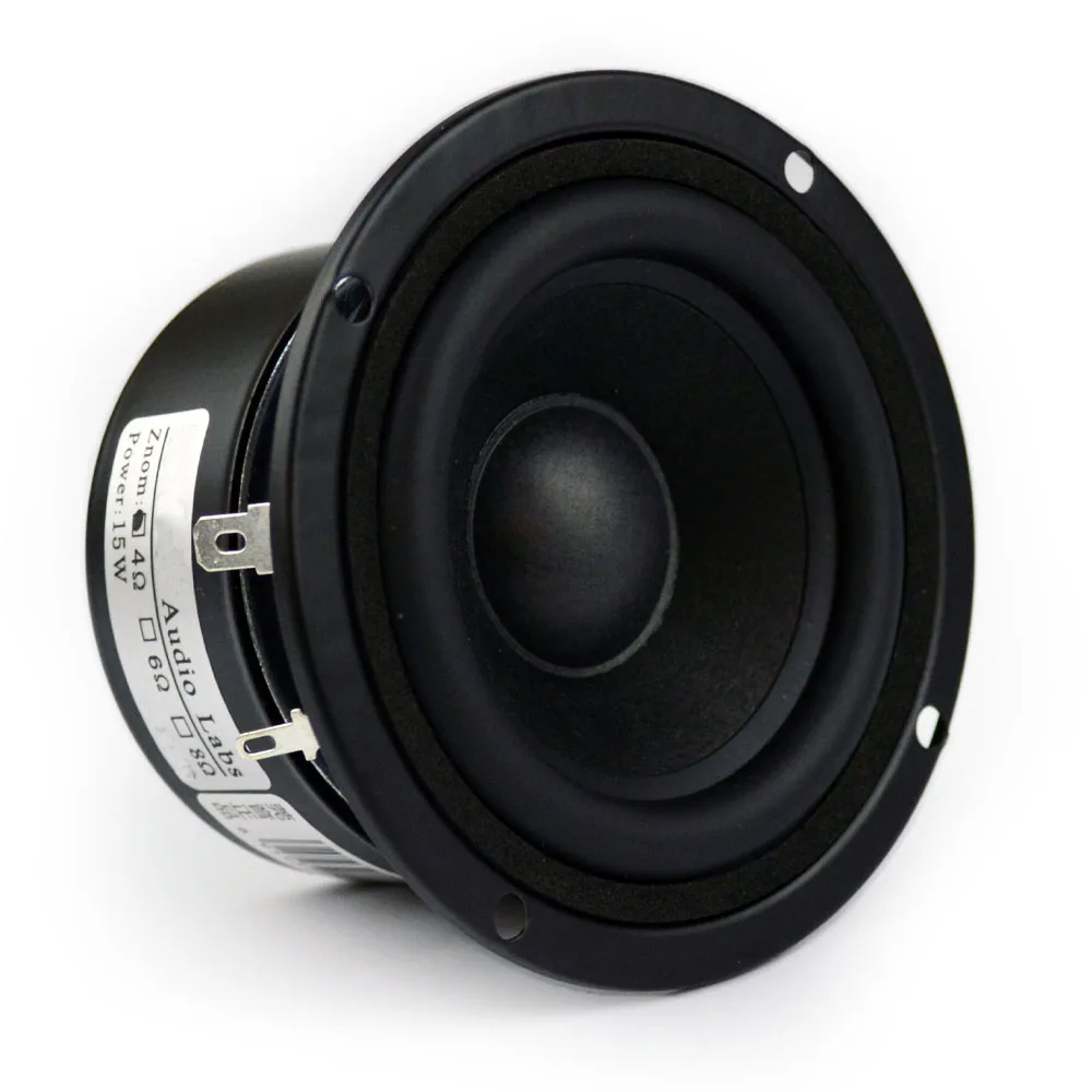 Altifalante de Corneta Polegada w Full Range Speaker Áudio Estéreo Trompete Dsg-3f-15w-01a 3.5 4ohm 8ohm 12