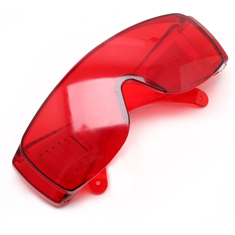 New Red Goggle Glasses Protective Eye Curing Light Whitening UV Dental