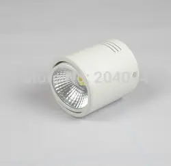 2018 Продажа Led Бесплатная доставка 2 шт./лот 85-265 в Cob, поверхностный монтаж вниз огни белый корпус, преимущественные товары, высокое качество