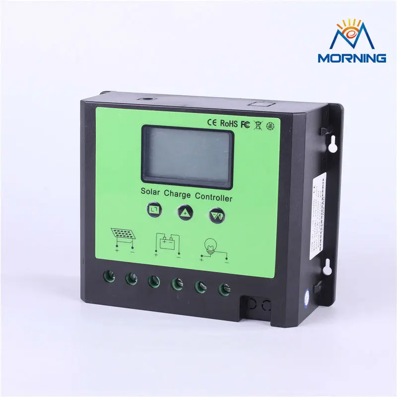 

12V 24V 48V pwm solar charge controller with LCD screen 40A 50A 60A