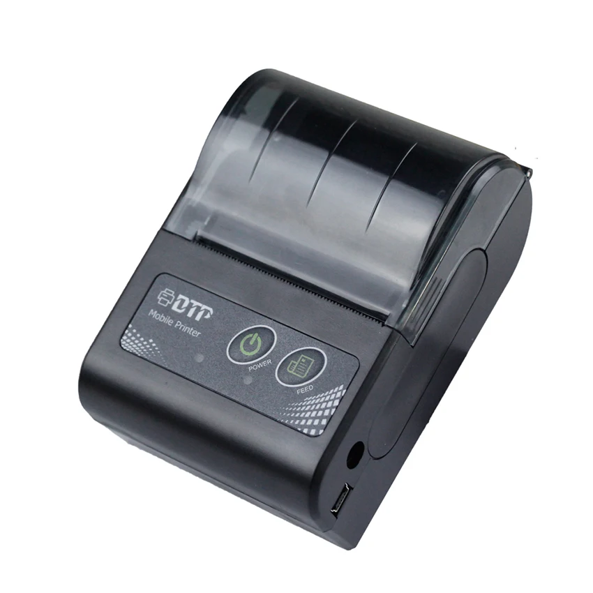 

58mm Handheld Bluetooth wireless thermal printer Mobile Printer with pocket size for restaurant support Android IOS RD-M58