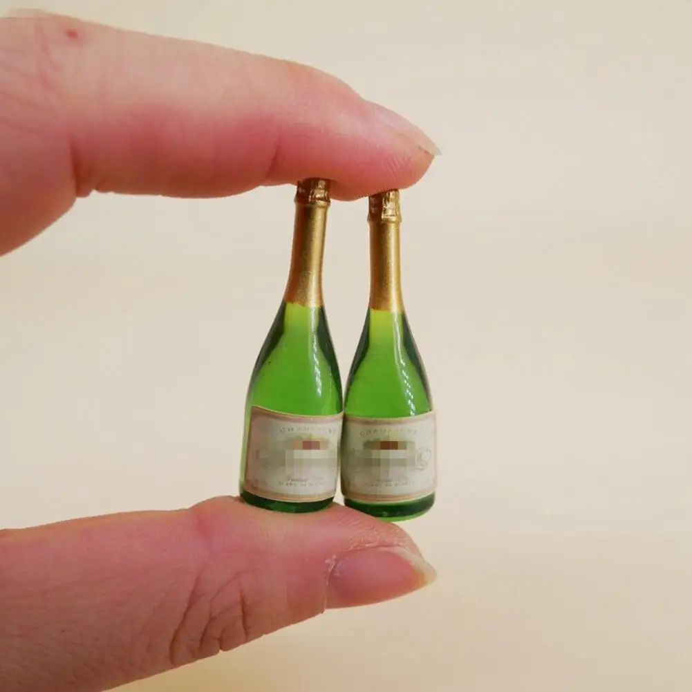 

LeadingStar Mini Simulate Champagne Bottles for 1:12 Doll House