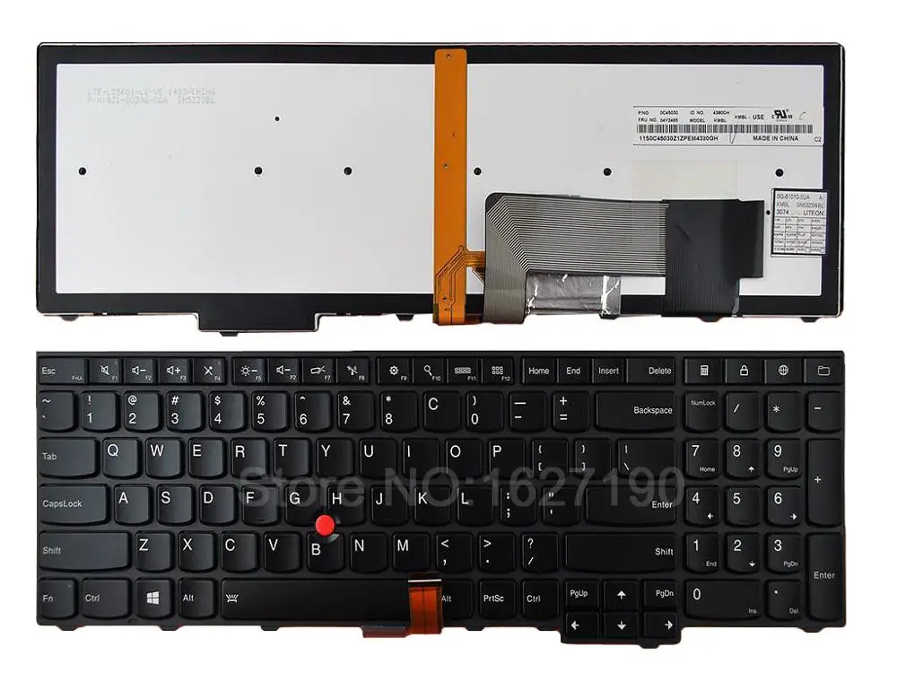 

New US Laptop Keyboard For ThinkPad E531 T540 BLACK Backlit,For Win8 Repair Notebook Replacement keyboards