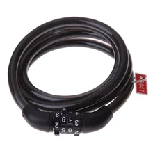 Bicycle 4 Digital Code Password Combination Cable Lock MTB Bike Wire Anti-theft Locks 1200mm Bicycle Cycling Security Coded Lock