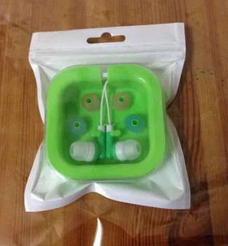 

10*12cm Clear+White Zipper Plastic poly PP package Bag,For Electronic Accessories Retail Packaging Bags for iphone 7 8 earphone