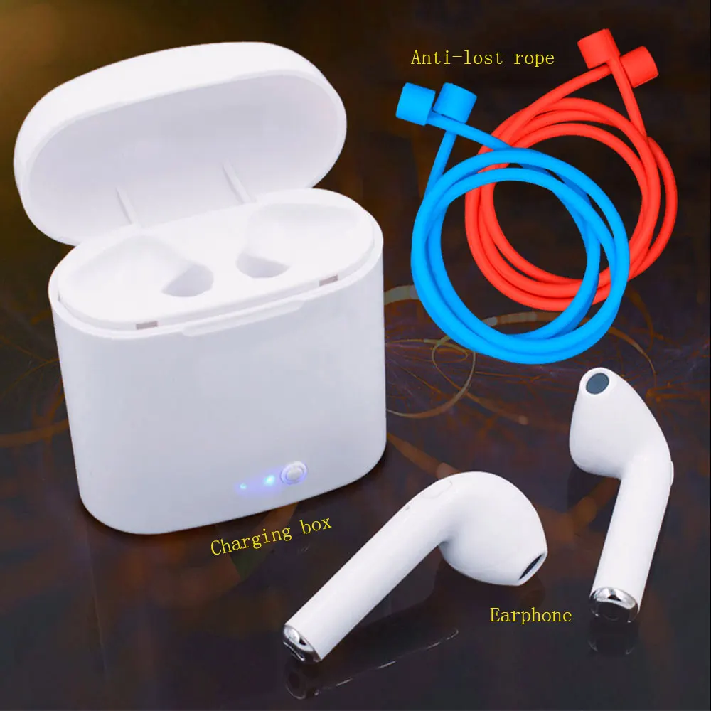 

Music Clear Earphone Bluetooth Headset wireless Earphones i7 TWS Twin Earphone Noise Isolating Earbuds Bluetooth Comfort Headset