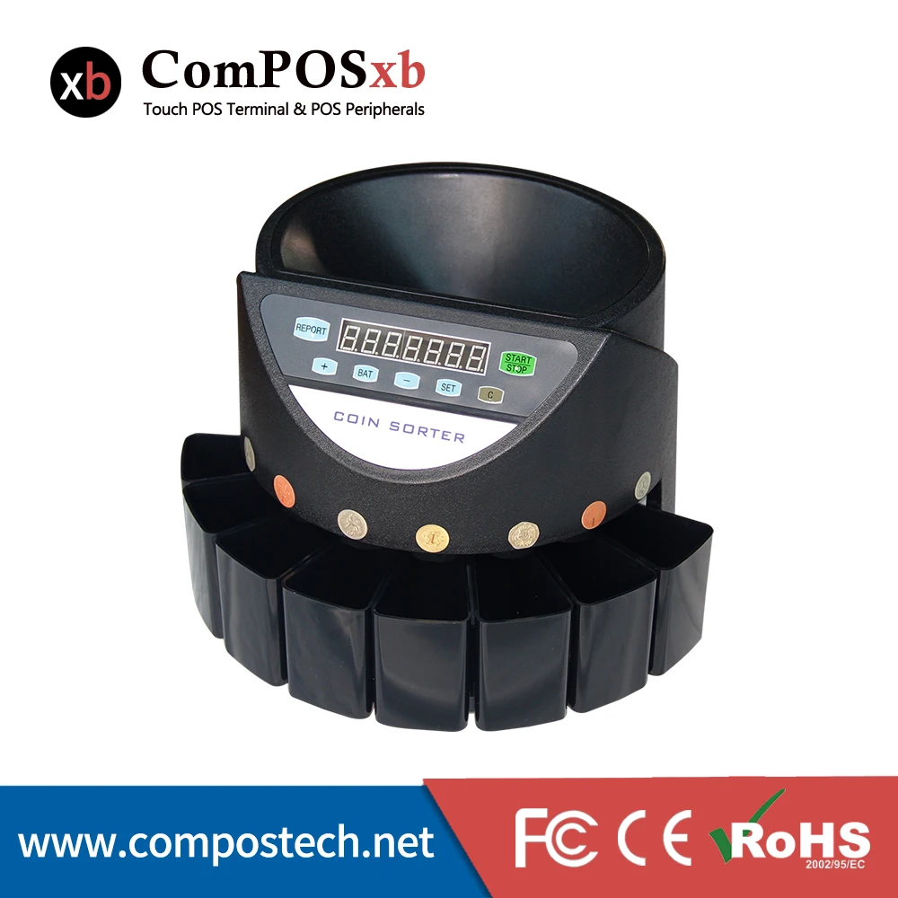 

China GuangZhou factory new high Speed electronic Coin Counter USB coin machine Slot machines