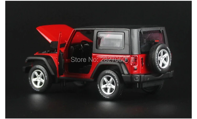 1:32 Jeep Wrangler Rubicon автомобиль игрушечные модели машин Точная имитация эксклюзивный внедорожный сплав Коллекция игрушки автомобиль для детей