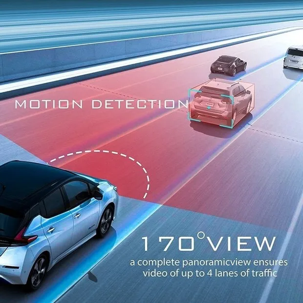 VicTsing 1080P Two-way Car WiFi ADAS Recorder Navigation FHD Car DVR Camera Video Recorder G-sensor USB Driving Recorder Android (21)