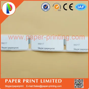 

50 x Rolls Dymo Labels 99017, 51x12.5mm, 220labels per roll, DYMO/Turbo compatible labels DYMO99017 DYMO 99017