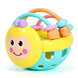 Звуковая музыка пчелиный колокольчик ручной звонок развивающая безопасность домашний воспринимающий Мягкий шар забавная игрушка мяч