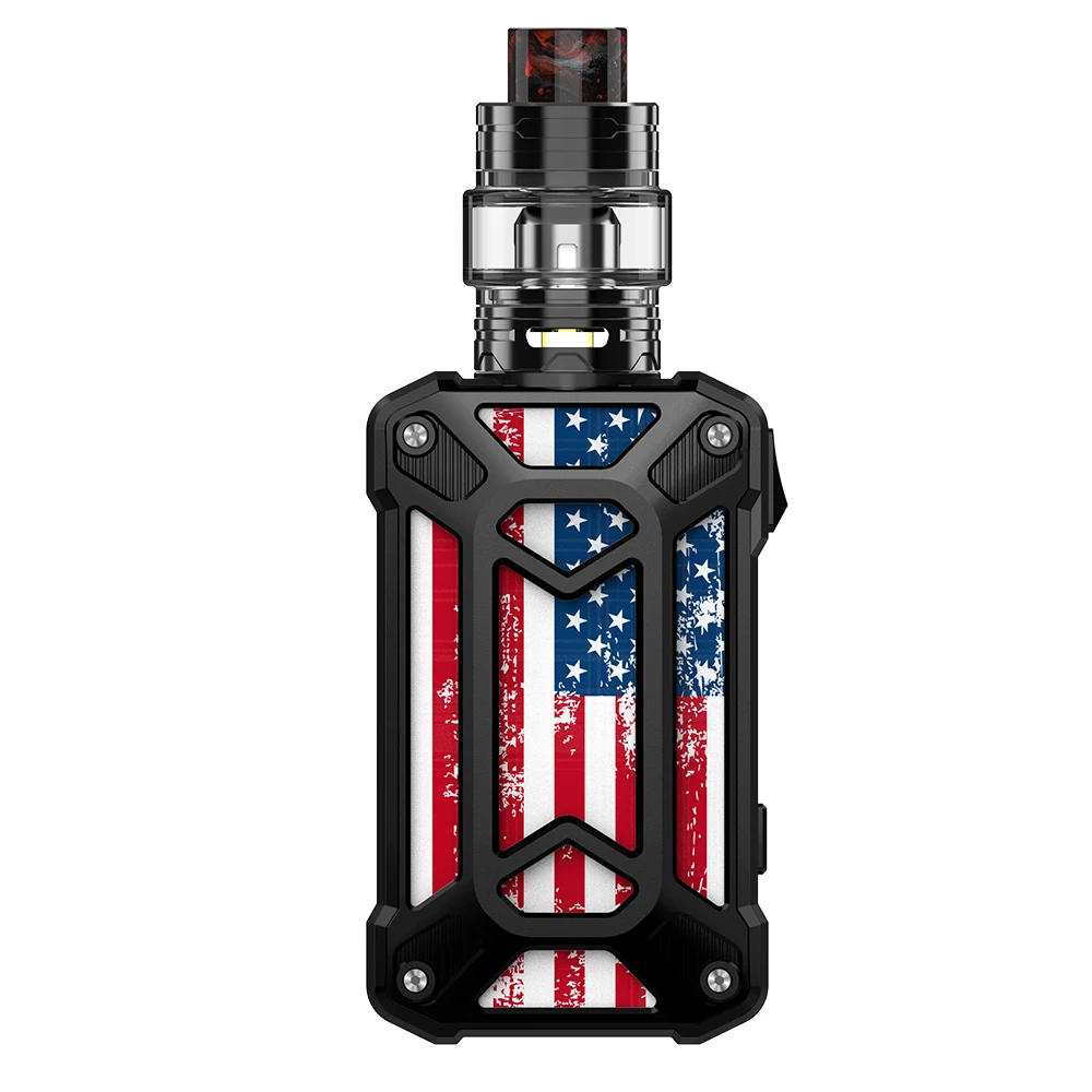 Электронная сигарета Rincoe Mechman Mesh Vape kit 228 W Mod с сетчатым баком подходит для