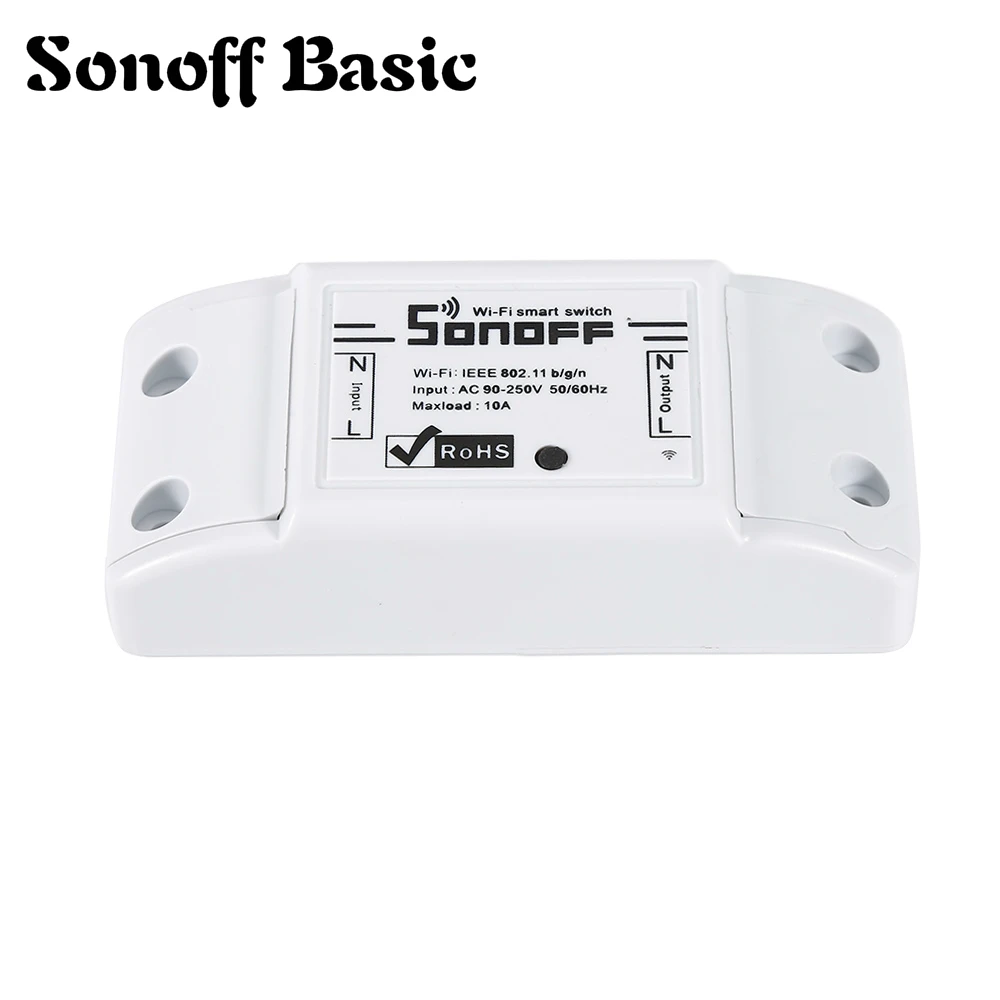 SONOFF Dual 2CH Basic WiFi беспроводной умный переключатель светильник дистанционное управление DIY таймер модуль работает с Alexa Google Home - Комплект: Sonoff Basic