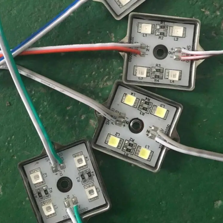 

Waterproof LED Module 12V DC SMD 5050 square led modules lighting Leds Sign Led Backlights For Channel Letters