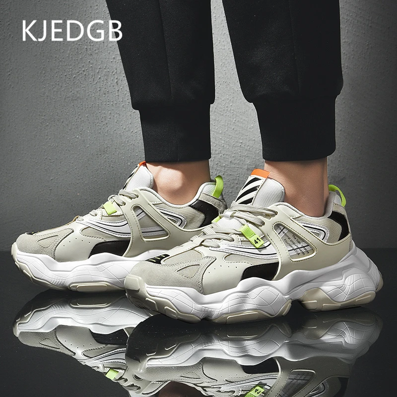 Bege Sapatas Bege Branco Sexo Nova Chunky Kjedgb branco Plataforma Sapatos Malha Sapatilhas De 2019 preto Preto Para Masculino Confortáveis Moda Dos Adultos Casuais Homens Do COqBTw