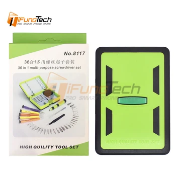 

WLXY 36-in-1 cassette combination tool set high precision screwdriver opening tool for iPhone mobile phone PC electronic
