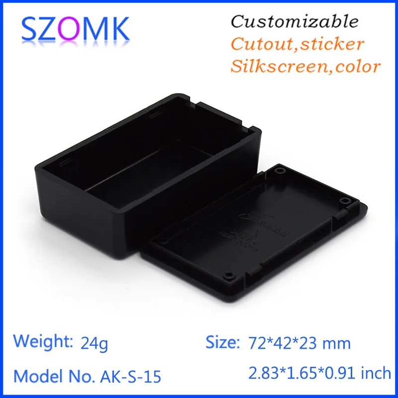 plastic enclosure for electronics control box szomk diy enclosure junction box plastic housing small abs instrument enclosure distribution box black plastic box enclosure electronics case   (10).jpg