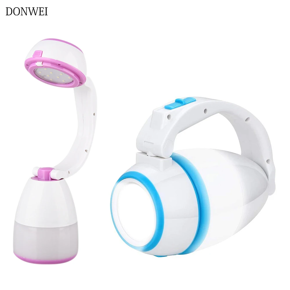 

Portable Outdoor LED Camping Light Wireless Night Light Table Lamp USB Rechargeable Flashlight Power Bank For Hiking Emergency