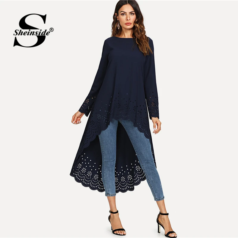 asymmetrical high low top