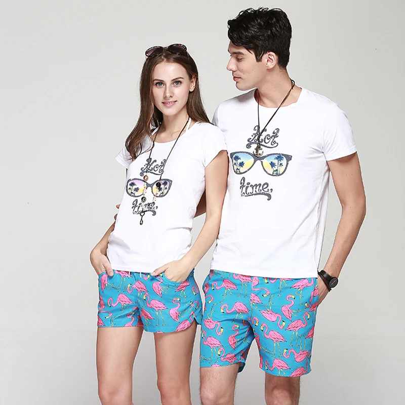Couple Board Shorts Quick Dry Beach Swim Shorts Men Women Swimming Trunks for Bathing Surfing maillot de bain Lover Boardshorts Couple Board Shorts Quick Dry Beach Swim Shorts Men Women Swimming Trunks for Bathing Surfing maillot de bain Lover Boardshorts