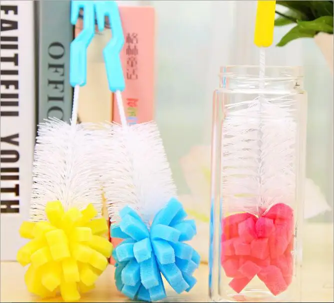 

Kitchen cleaning, washing pot, dishwashing, cup brush, random color multi-function brush, no hair removal barbecue brush