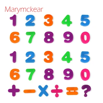 

Colorful Educational Learning Toy Digital Toy Number Puzzle Toy Kids Gift 26pcs Number Puzzle Magnet Number Toy 2 Size