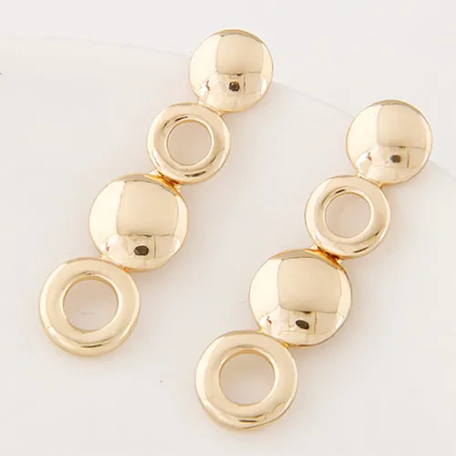 

Pendientes 2019 Fashion Stud Earrings for Women Brinco Gold/Silver Circle Earring Statement Jewelry boucle d'oreille