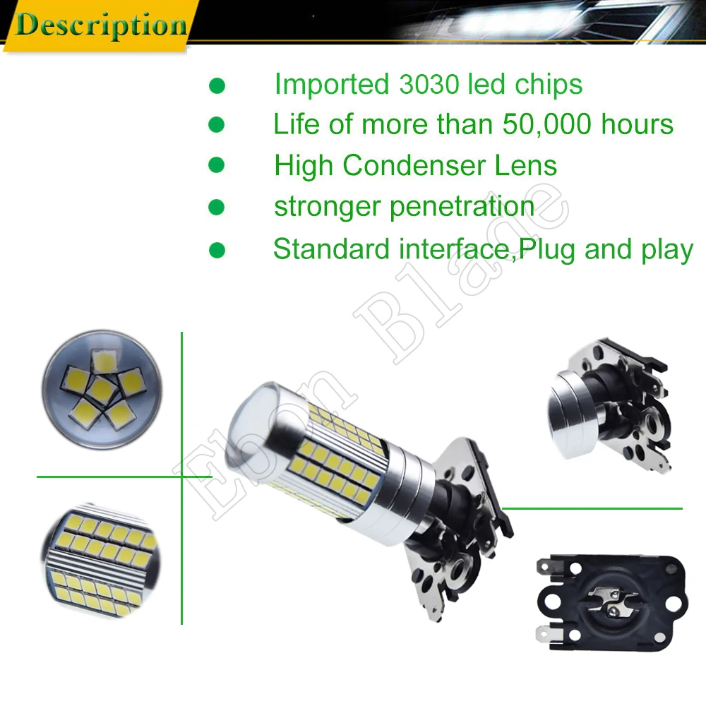 2X6000 K белый Canbus PH16W PW16W Автомобильный светодиодный светильник для BMW LCI E92 E93 M3 3 серии Audi A7 S7 RS7 резервный обратный светильник 12V 24V DC