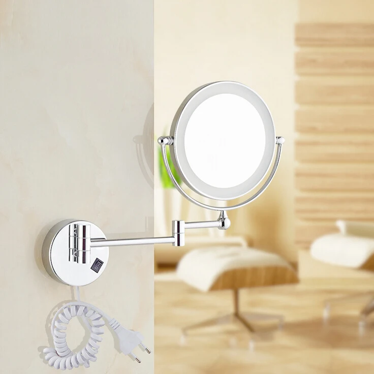 Wall Mounted Mirror With Lights lighted magnifying mirror wall mount reviews - online shopping Wall Mounted Mirror With Lights lighted magnifying mirror wall mount reviews - online shopping