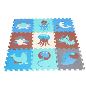 

18pcs Interlocking Puzzle Mat Baby EVA Foam Play Mat Split Joint Exercise Tiles Floor Carpet Rug Toys for Children Toddler Kids