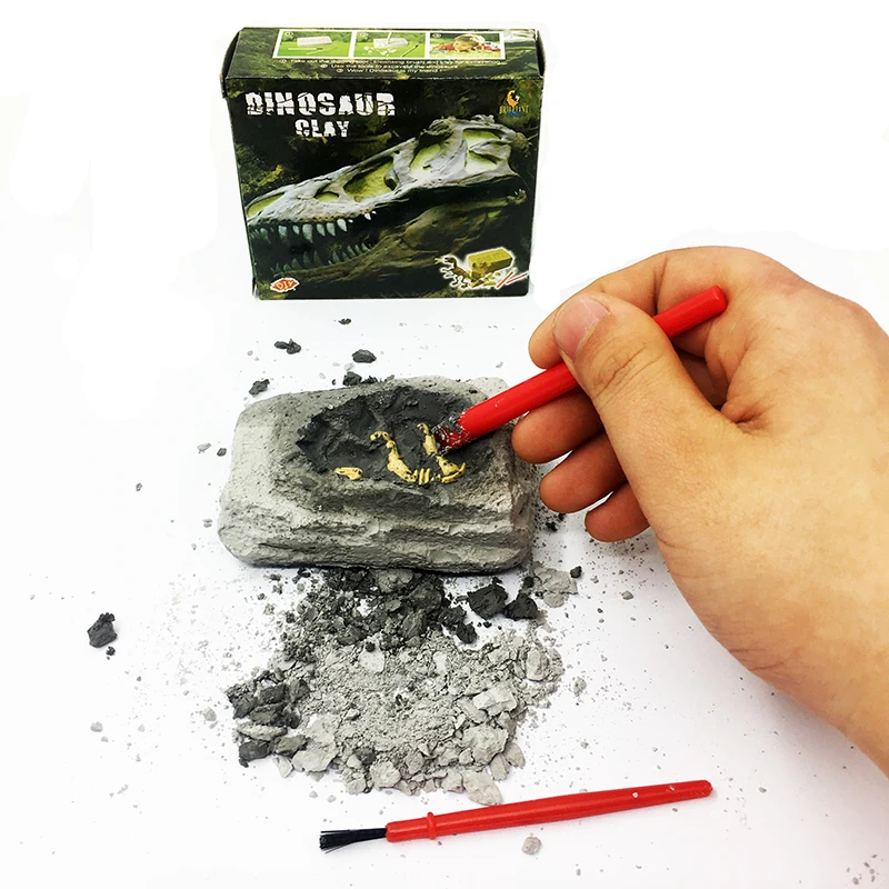 

Simulation dinosaur fossil archaeological mining educational toys manual DIY science and education activities kids gifts