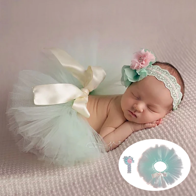 Новый 2019 новорожденных Подставки для фотографий Детский костюм Юбка пачка