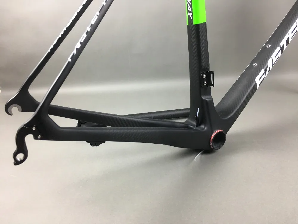 Perfect classic design FASTERWAY PRO full black with no logo carbon road bike frameset:carbon Frame+Seatpost+Fork+Clamp+Headset,free ems 51