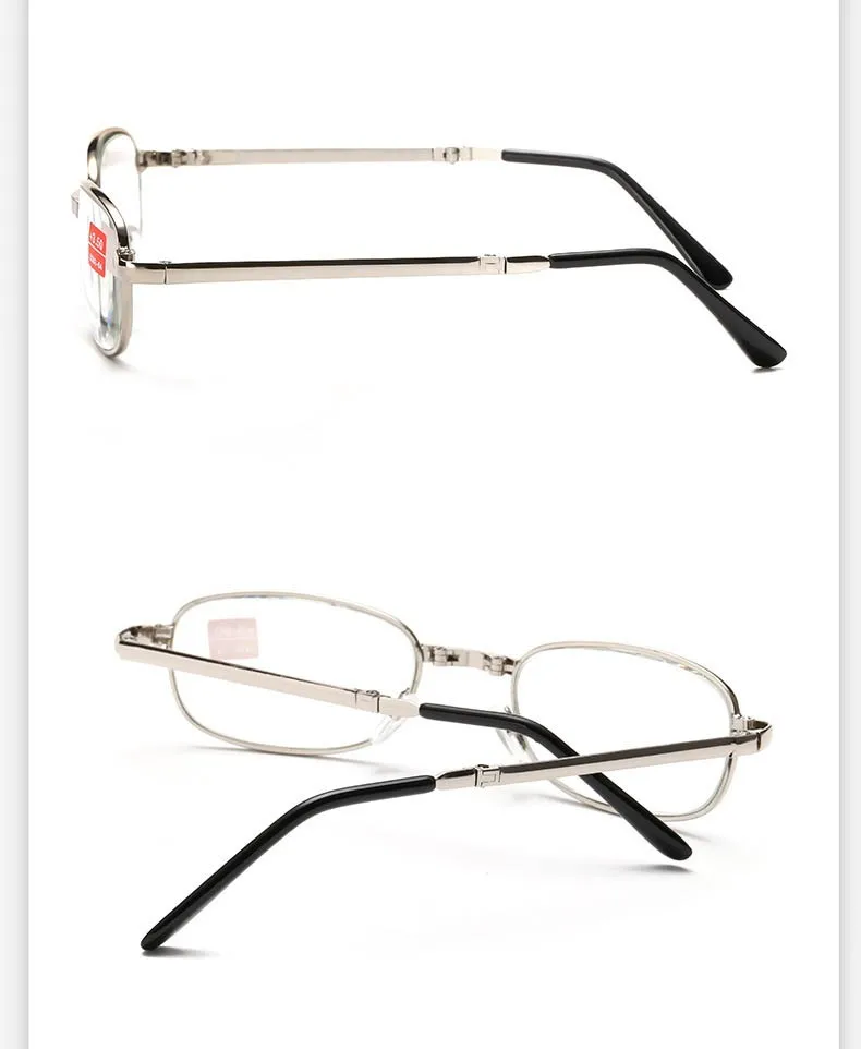 Складные очки для чтения для мужчин и женщин, часы для пожилых людей, диоптрийные 1,5 2,0, очки для дальнозоркости, складные очки для чтения, лупа, очки