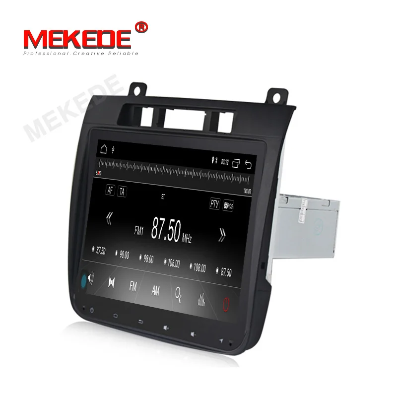 Excellent MEKEDE 8.4"Android 9.1 1 Din Car DVD GPS Car multimedia Player For VW Touareg 2012 2013 2014 NO DVD Car Radio GPS Navigation 4