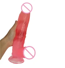 AMABOOM 31*6cm Super Thick Big Dildo Realistic ARtificial Huge Dildos Soft Penis Dick Anal Butt Female Massage Vaginal Sex toy