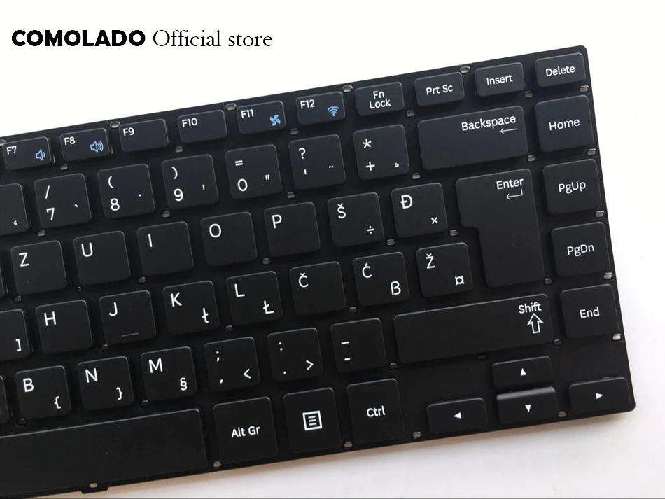 WB West Balkans Keyboard for Samsung 370R4E 370R4V 450R4E 450R4V 470R4E 470R4V NP370R4E NP450R4E black Keyboard WB Layout (2)